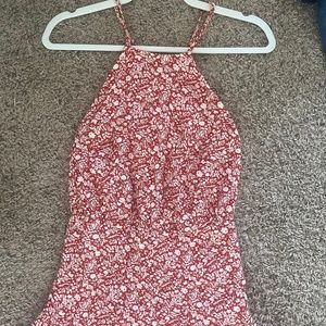 Pink Lily Romper